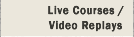 Search for CLE courses (Live, Video, via Satellite, via Telephone and Online) by practice area or date